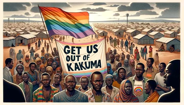 Get us out of Kakuma.