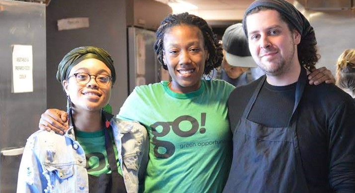 Green Opportunities Southside Kitchen Prep Team